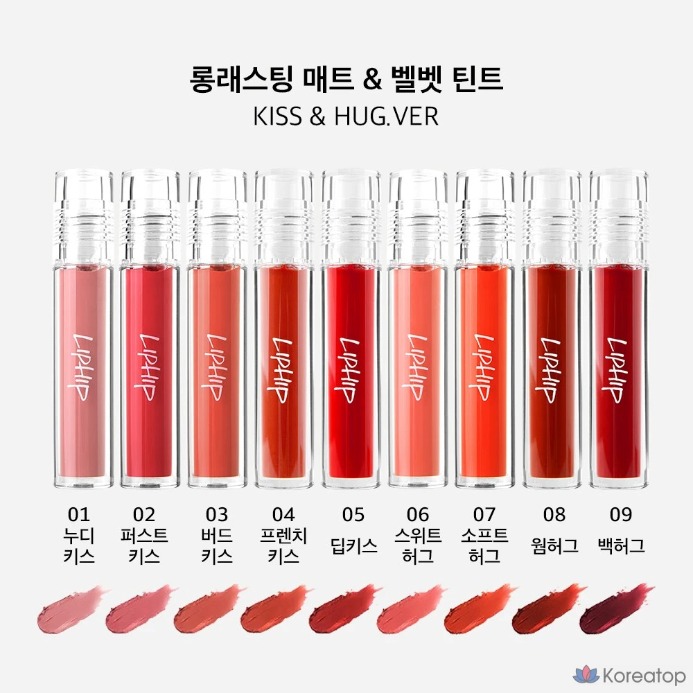 Стойкий матовый тинт для губ Liphip, 01 Nudy Kiss, 4,5 г, 1 шт., фото 6