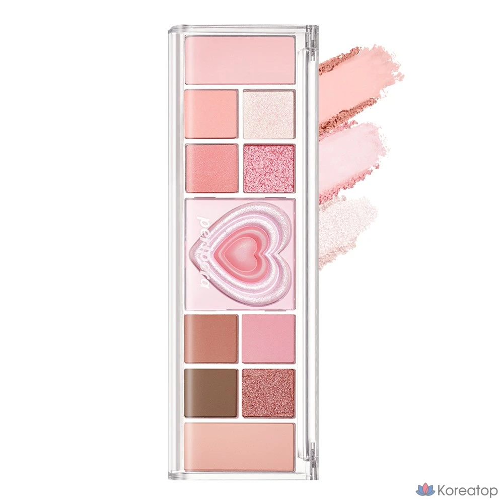 Палетка теней Peripera Alltake Mood Like Palette, 01 Prestige Pink, 1 шт.