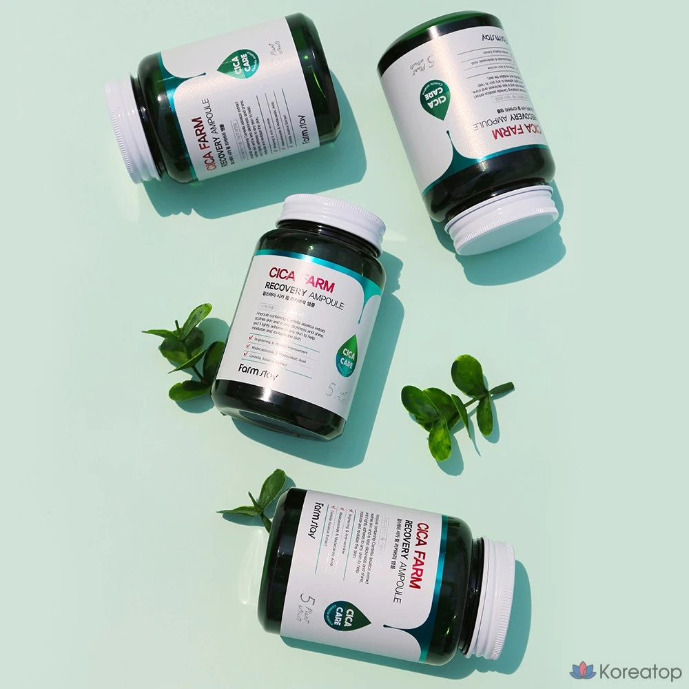 FarmStay Cica Calming Elasticity Ампула, 250 мл, 1 шт., 250 г