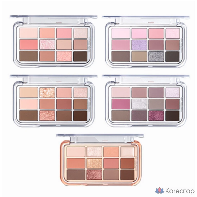 Палитра для глаз Espoir Eye Core Palette, оттенок 10 Midnight Shell, 1 шт.