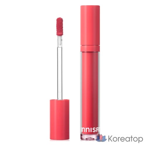 Тинт для губ Innisfree Fruity Squeeze, оттенок 4 Soft Peach, 4 мл, 1 шт.