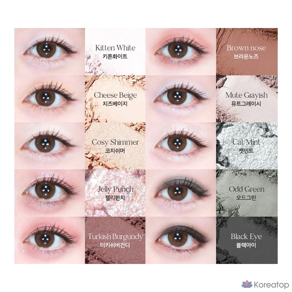 Палетка теней Milk Touch Be My Best Friends House Palette, 1 шт., № 1 Ash Kitty, фото 2