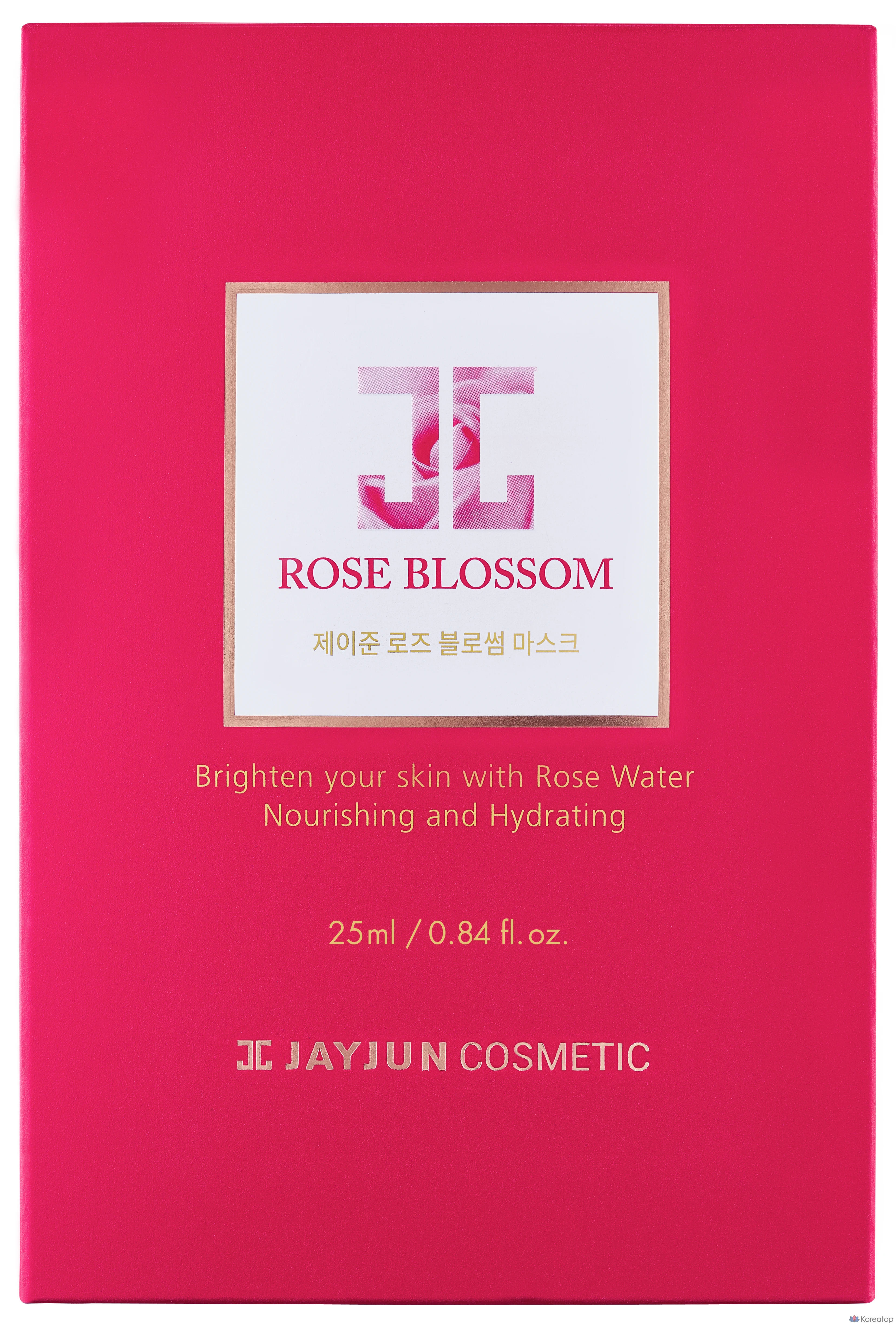 Набор масок для лица Jayjun Rose Blossom Mask Pack, 25 мл, 20 штук, 1 упаковка, фото 2