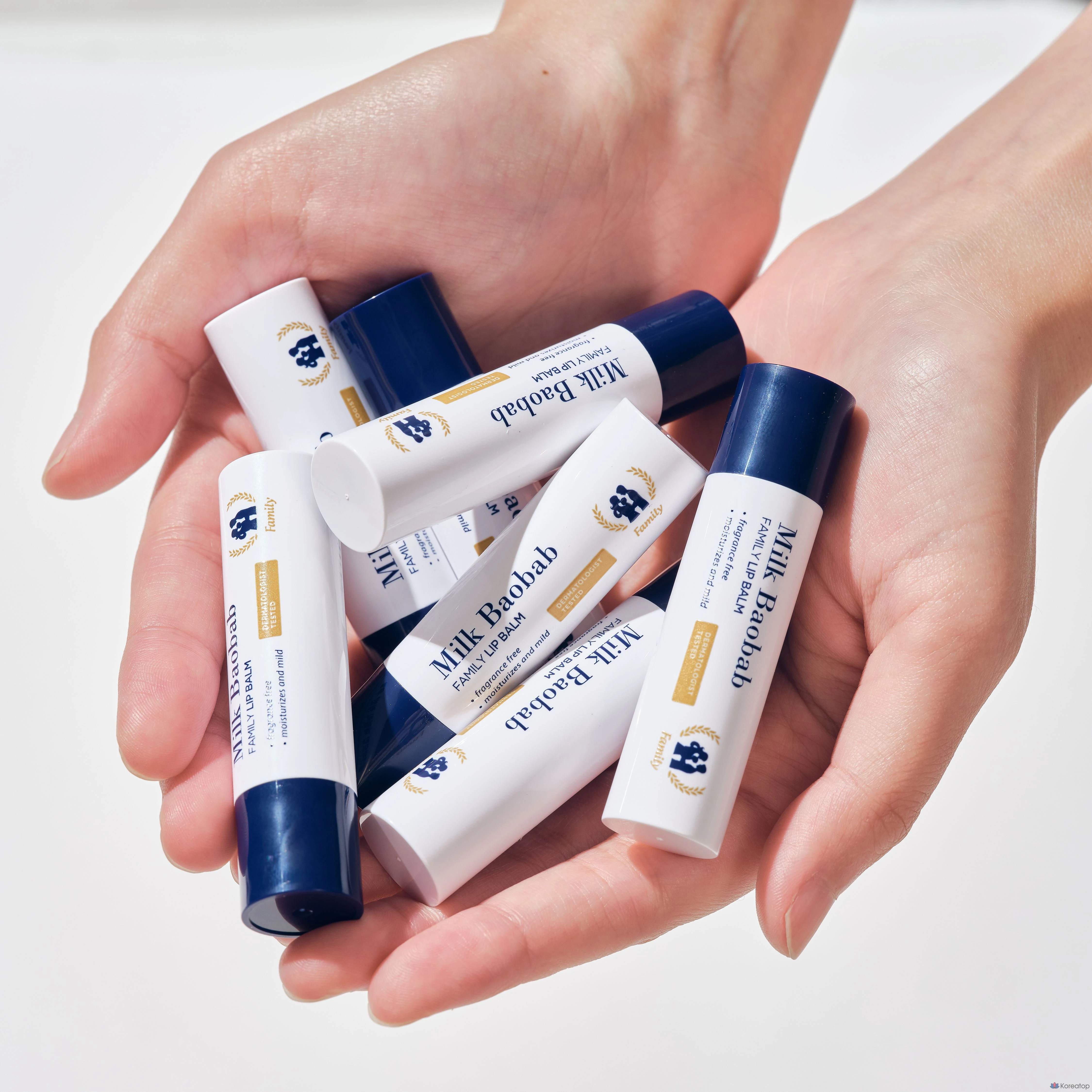 Бальзам для губ Milk Baobab Family, без запаха, 3,5 г, 1 шт.