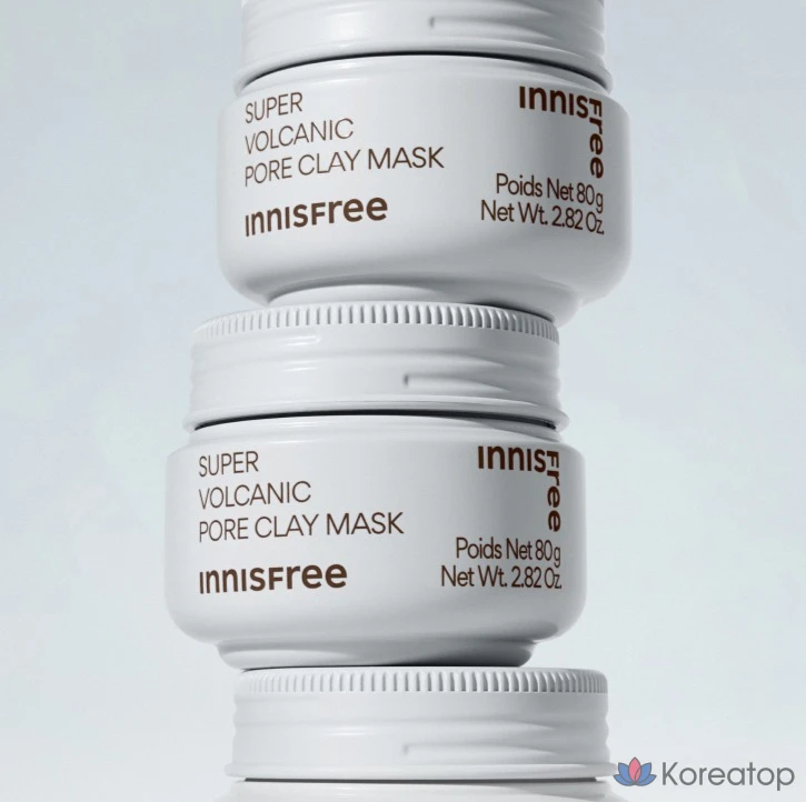 Маска для лица Innisfree Super Volcanic Pore Clay Mask, 80 г, 1 шт.