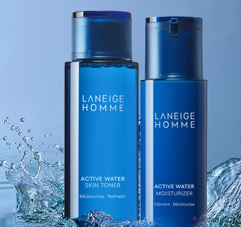 Мужской комплект Laneige Active Water из 2 предметов, 1 комплект
