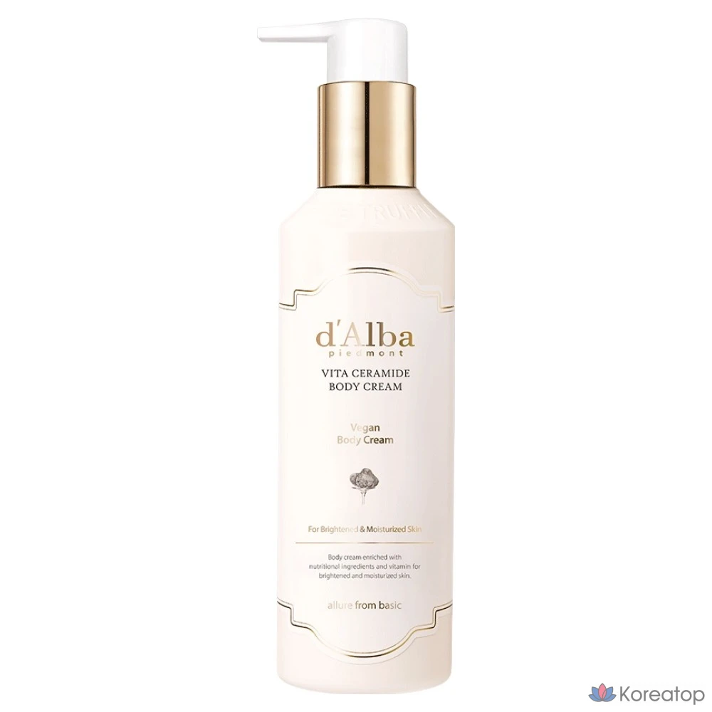 Крем для тела D'alba Vita с керамидами, 270 мл, 1 шт.