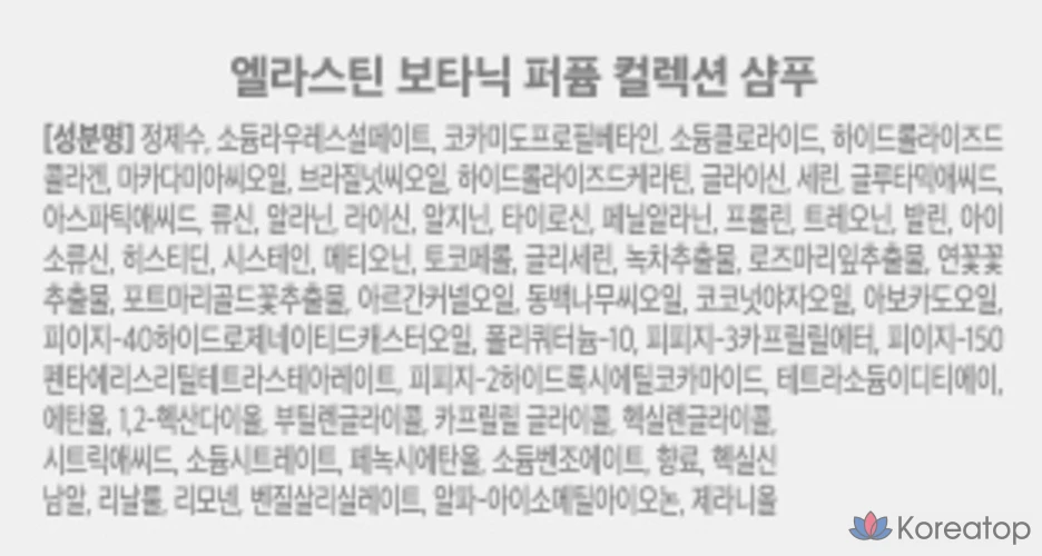 Набор для ухода за волосами и телом Elastine Botanic Perfume All-Time, 1 комплект.