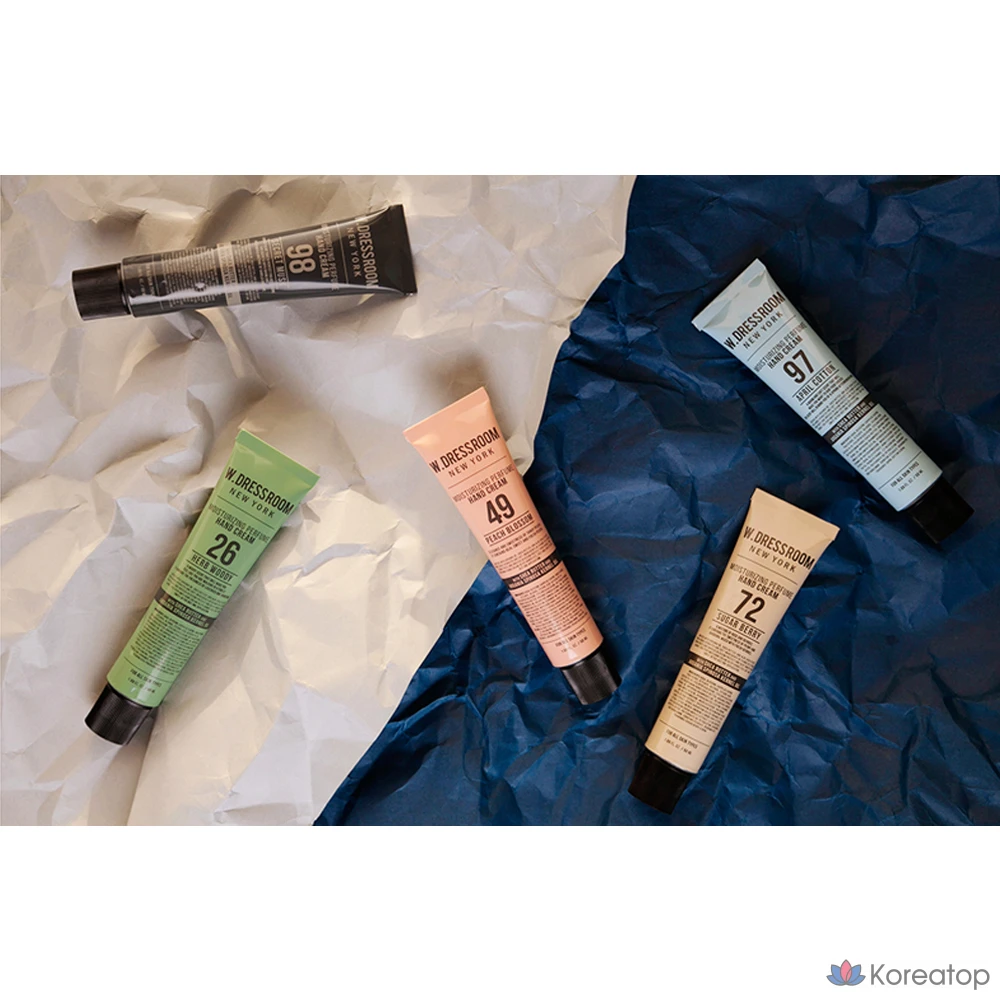 Парфюмированный крем для рук W.Dressroom 97 April, аромат хлопка, 50 мл, 1 шт.