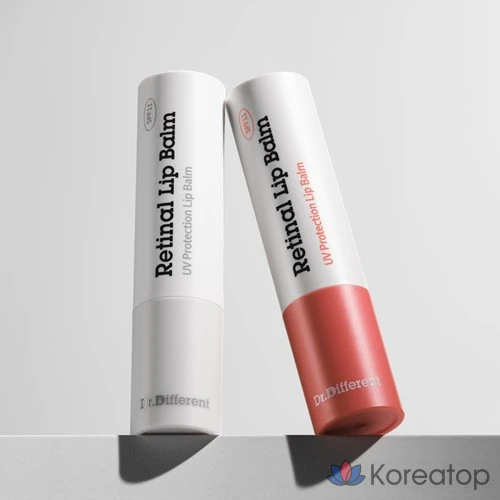 Ретинальный бальзам для губ Dr. Different, прозрачный, 4 г, 1 шт., фото 8