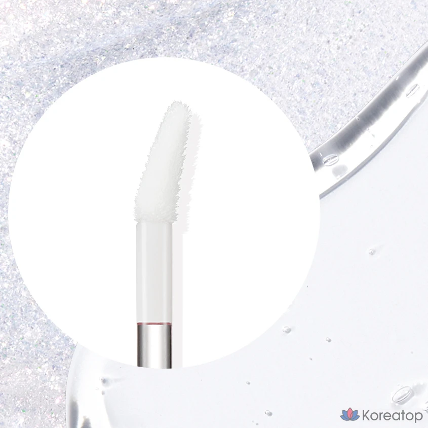 Жидкий гелевый хайлайтер Glint by VDIVOV, блеск для губ 02, 1 шт., фото 6