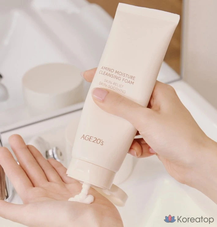 Очищающая пенка для лица Age 20's Amino с мягкой кислотностью, 1 шт., 150 мл