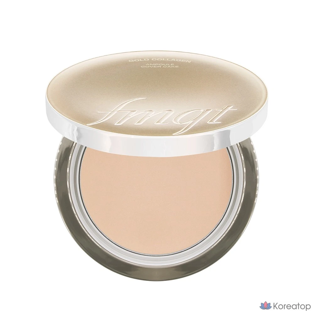 Ампула-маска с золотым коллагеном The Face Shop Gold Collagen Ampoule Cover Cake, сменный блок, 1 шт., фото 2