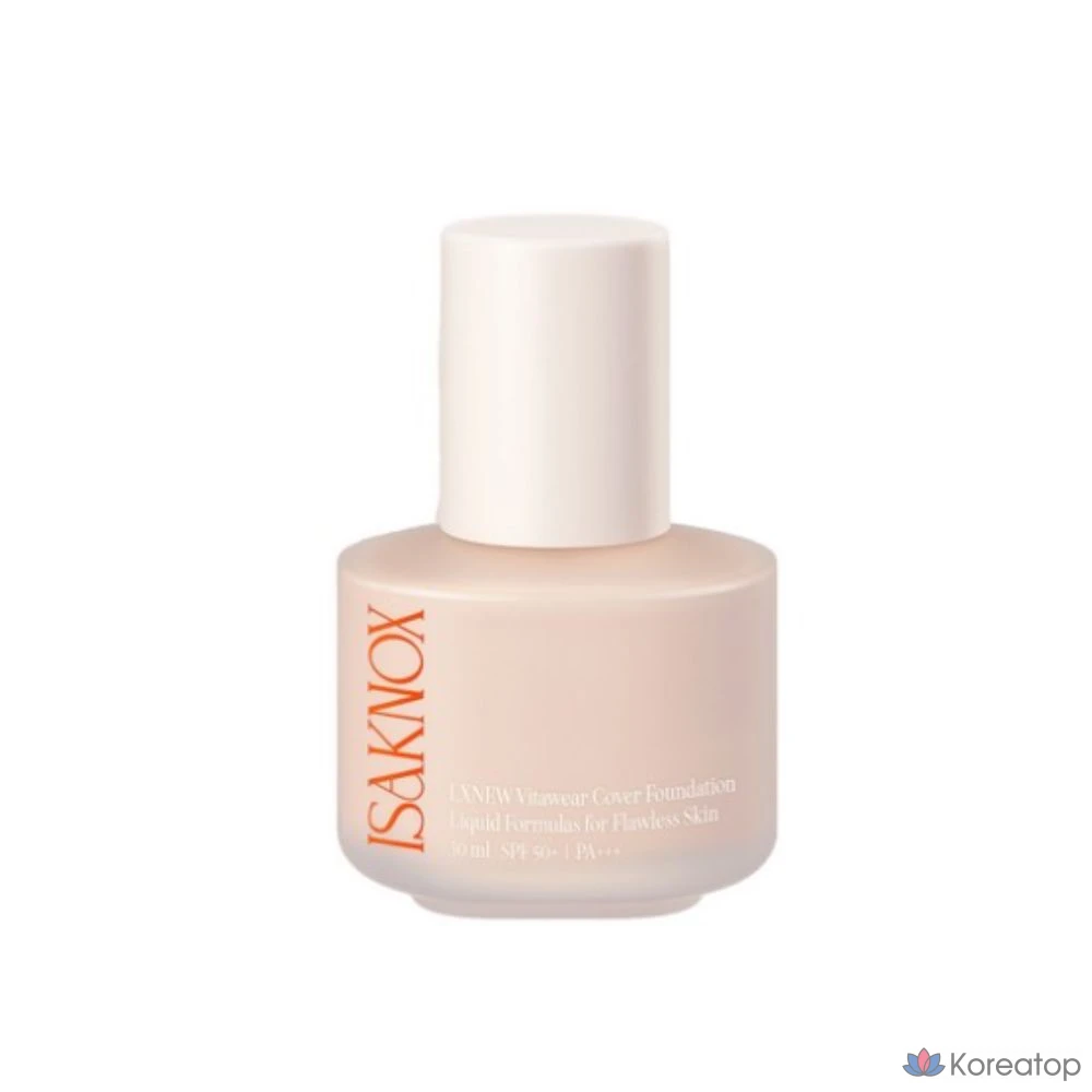 Тональный крем Isa Knox LXNEW Vitawear Cover Foundation, 30 мл, № 21, светло-бежевый, 1 шт.