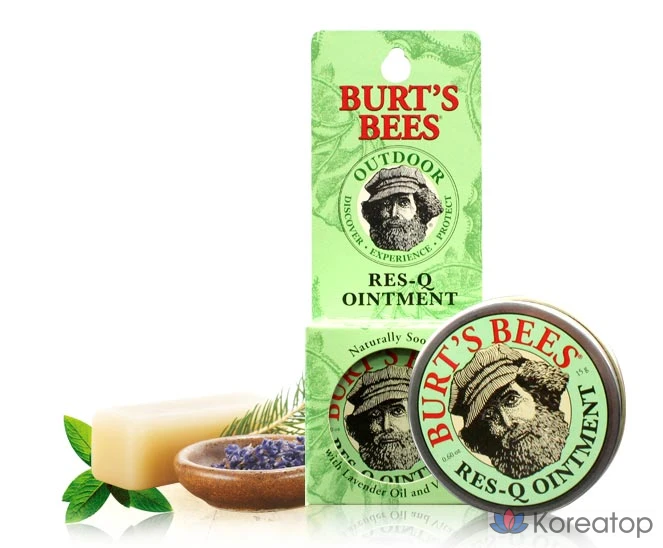 Мазь Burt's Bees Rescue, розмарин/лаванда, 15 г, 1 шт.