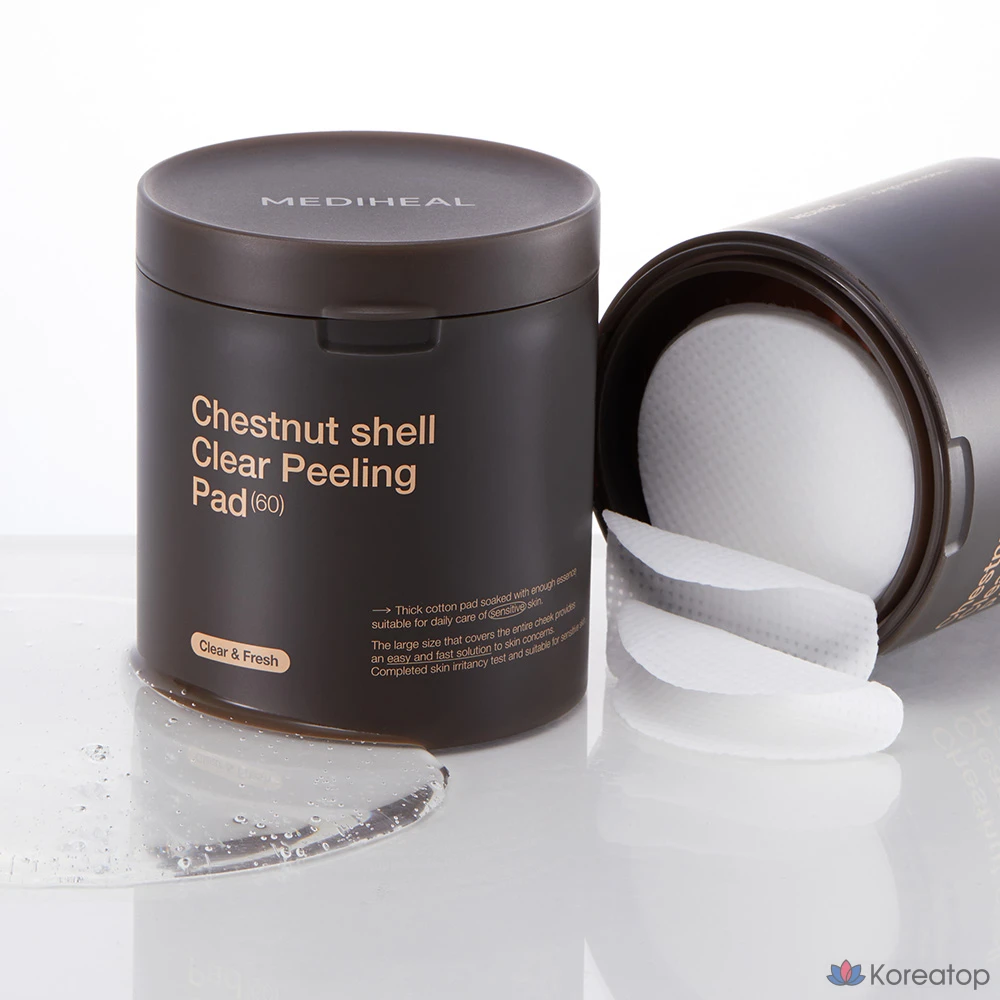 Отшелушивающие подушечки Mediheal Yulpi, 240 мл, 60 листов, 1 шт.