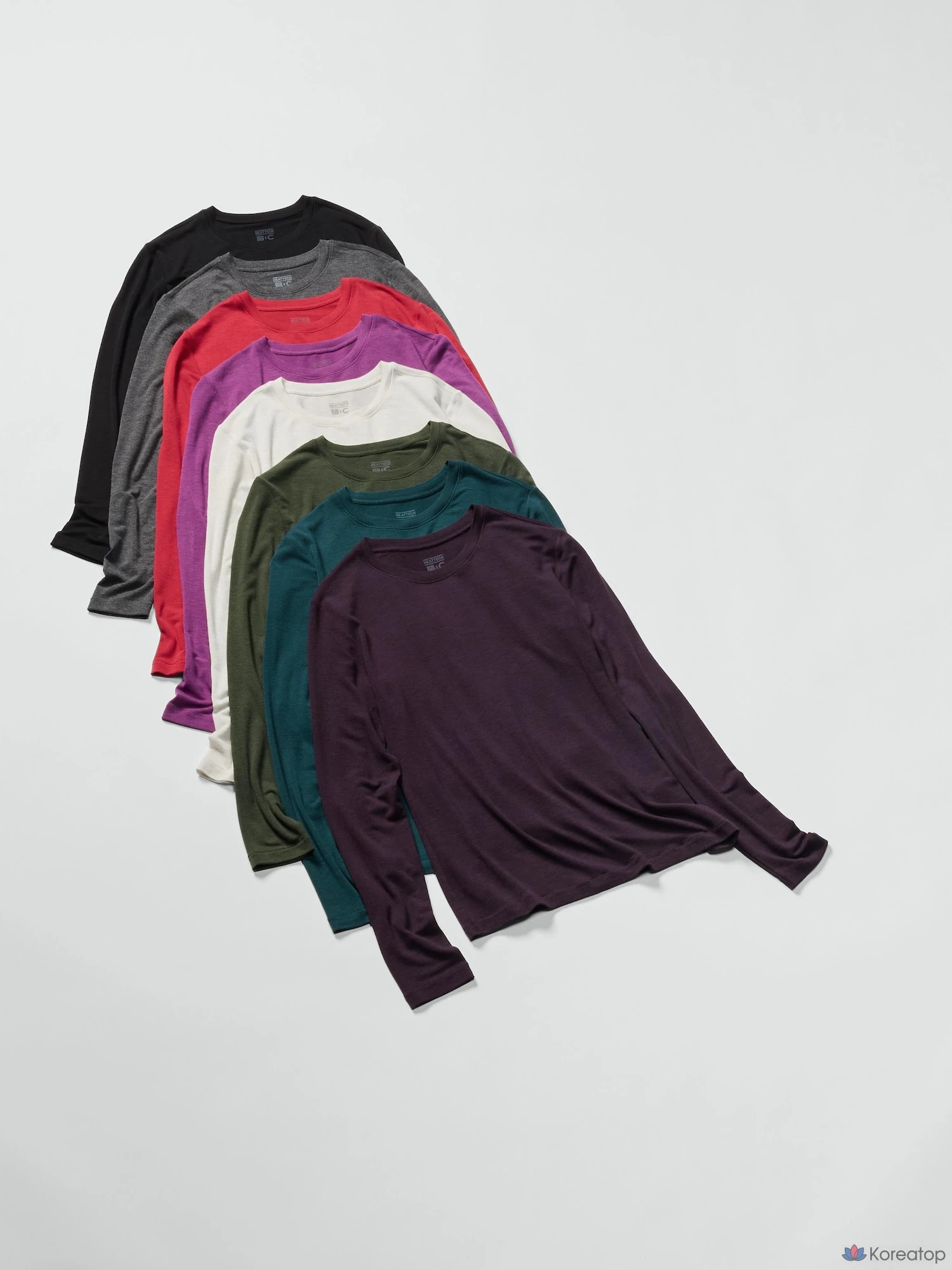 Футболка Uniqlo HEATTECH Cashmere Blend Crew Neck Long Sleeve Extra Warm