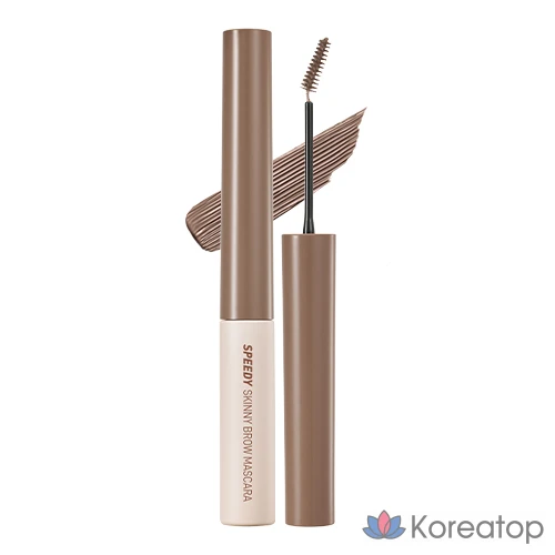 Тушь для бровей Peripera Speedy Skinny Brow, 1 шт., оттенок 08 Mocha Ash