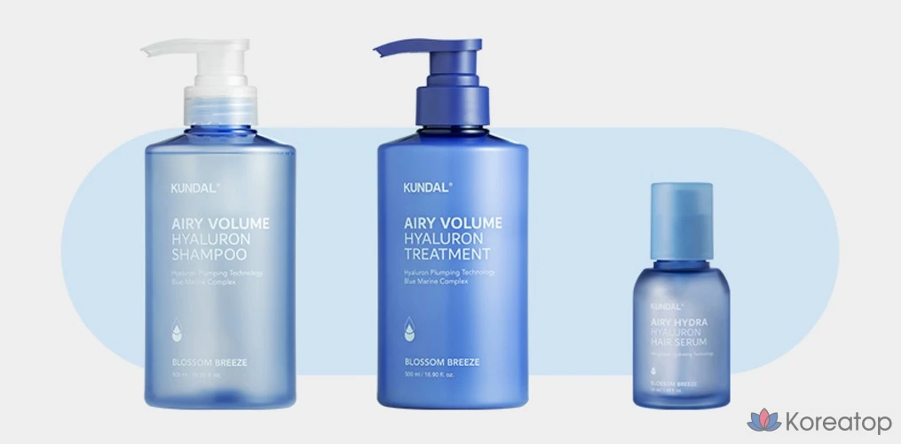 Kundal Hyaluronic Airy Hydra Сыворотка для волос, 50 мл, 1 шт.