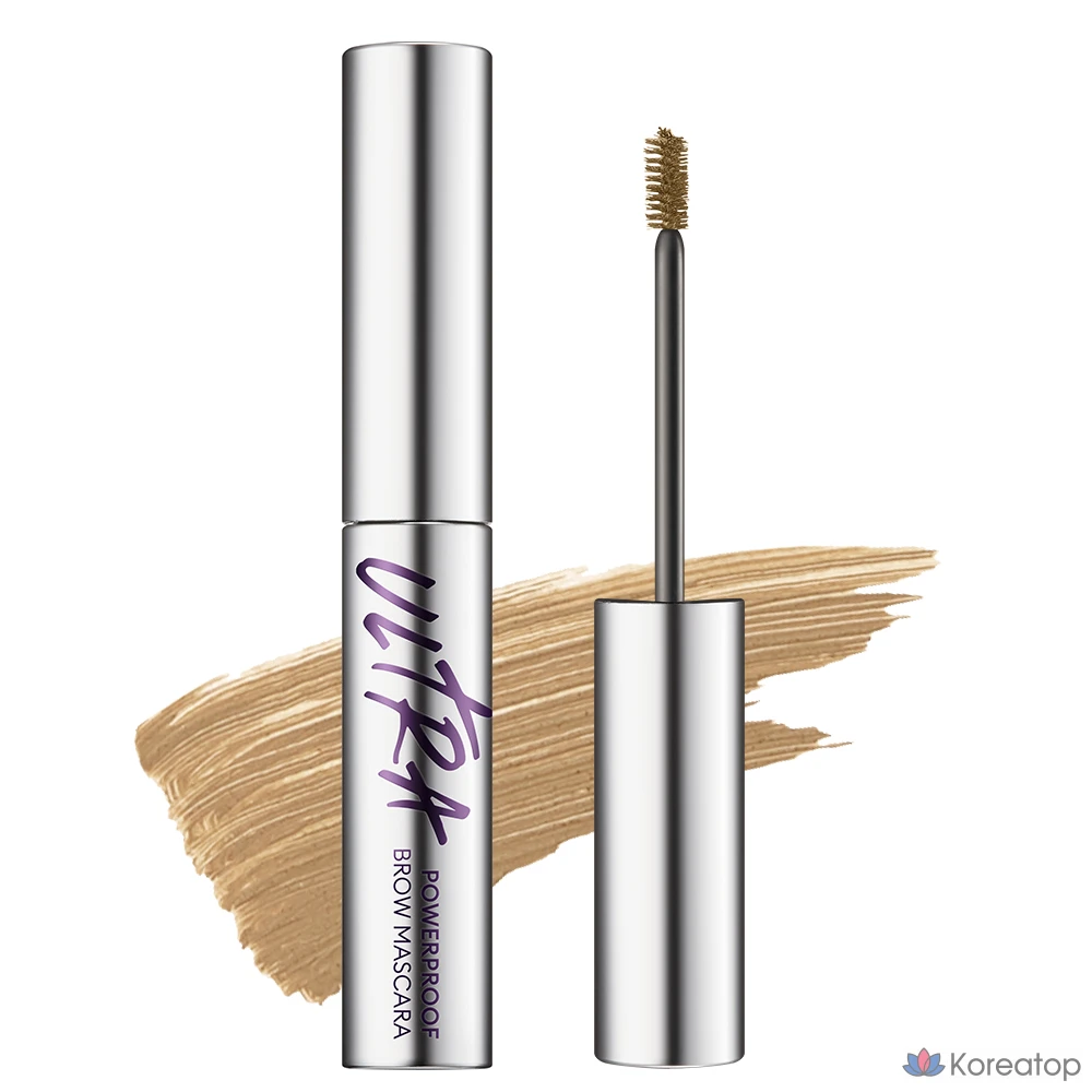 Missha Ultra Powerproof Brow Cara, 4 г, светло-коричневый, 1 шт.