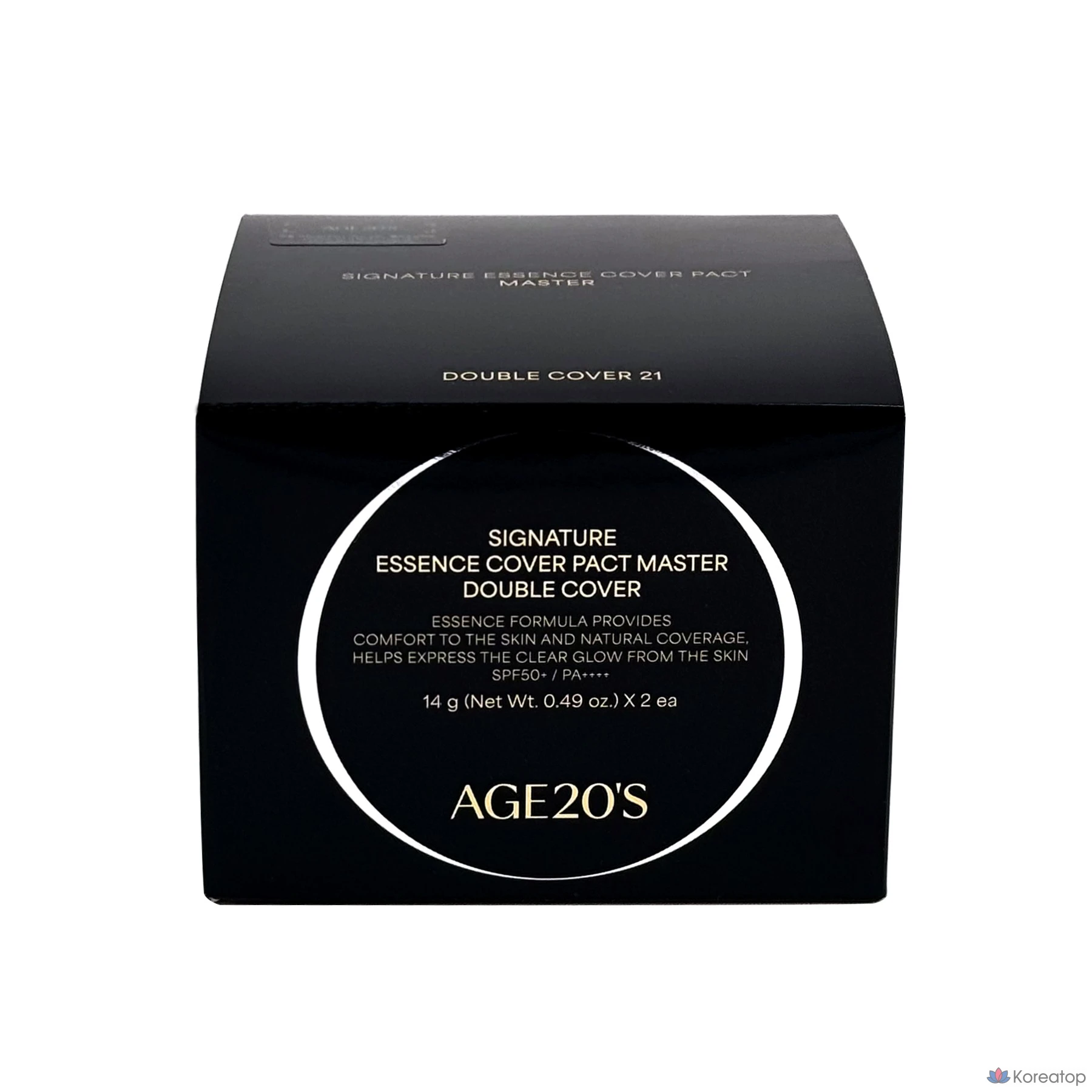 Age20s Signature Essence Pact Master 2 + пустой футляр, увлажняющий крем с двойным покрытием, бархатный, сменный блок Signature Pact Master 2 + пустой футляр 1, двойной слой, № 23, 1 шт., фото 2
