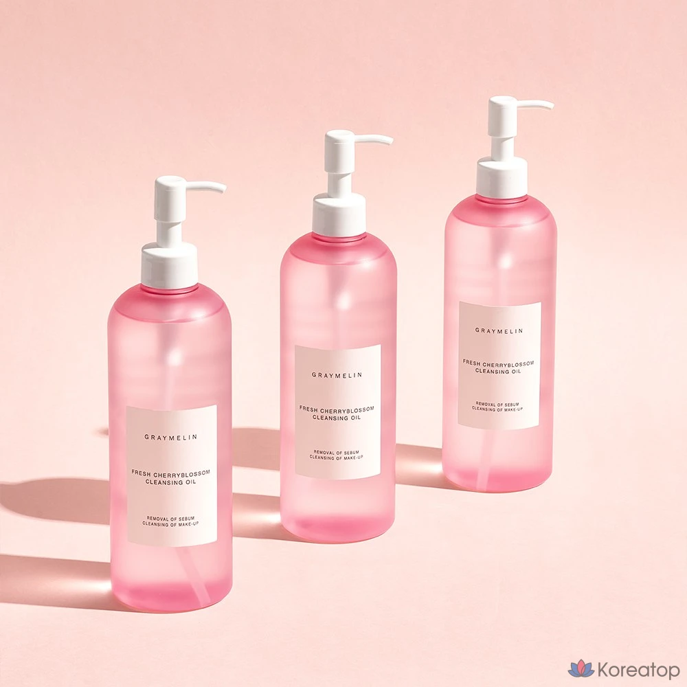 Очищающее масло Graymelin Fresh Cherry Blossom, 400 мл, 1 шт.