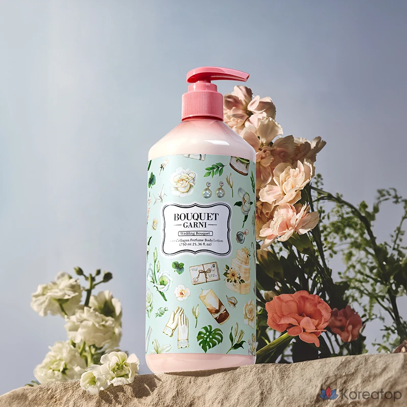 Bouquet Garni Vita Коллагеновый парфюмерный лосьон для тела, 1 шт., 750 мл