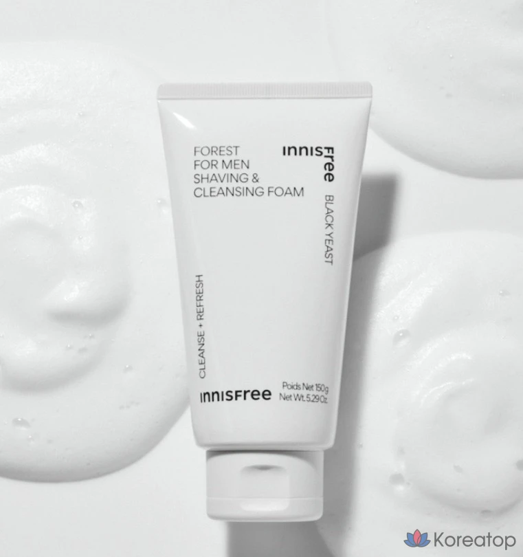 Пена для бритья и очищения Innisfree Forest, 150 г, 1 шт.