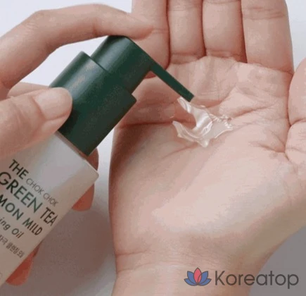 Очищающее масло Tony Moly The Chok Chok с зеленым чаем и лимоном, 200 мл, 1 шт.