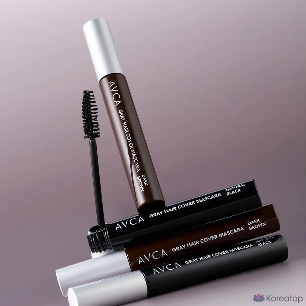 Тушь для ресниц AVCA Rapid Satch Cover Hair Mascara, 7 г, натуральный черный, 1 шт., фото 9