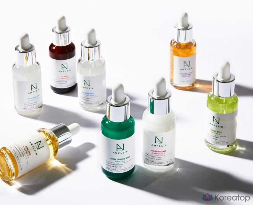 Ампула N Koreana, AMPLE:N Centel Calming Shot, 10 мл, 1 шт.