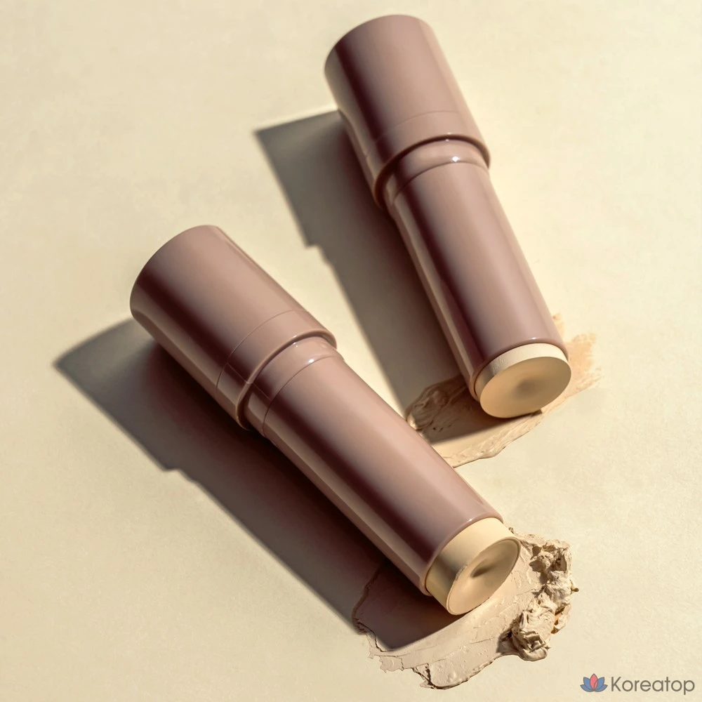 Тональный крем-стик Dermashare Vegan Natural Close-Fit Cover Stick Serum Foundation SPF50+ PA+++ 14 г, 1 шт., № 21, цвет слоновой кости