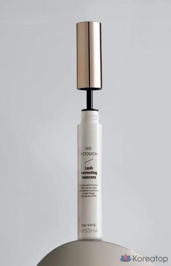 Корректирующая тушь для ресниц Missha No Retouch, 9,5 г, прозрачная, 1 шт., фото 2