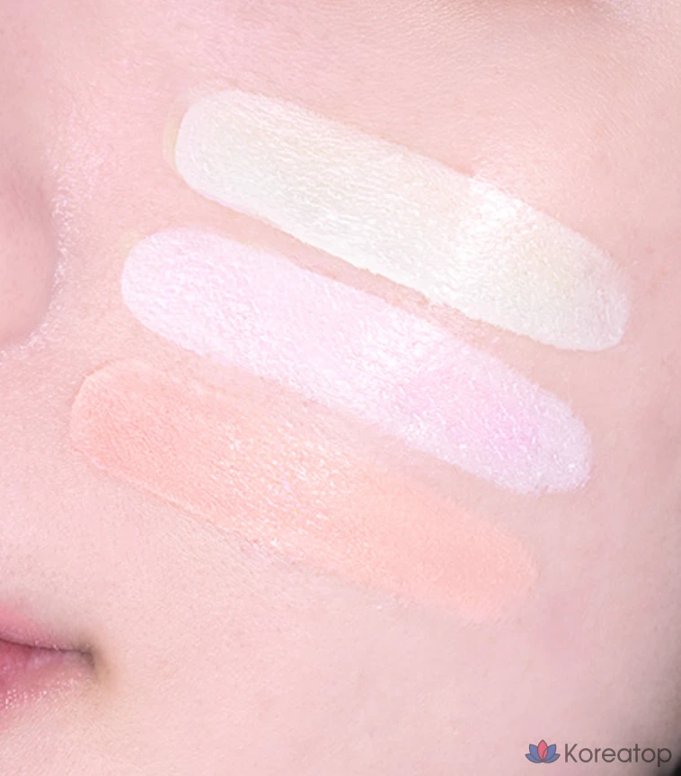 Liquid Corrector Luna Long-Lasting Corrector, 6.5 g, No. 1, mint green, 1 pc., фото 4