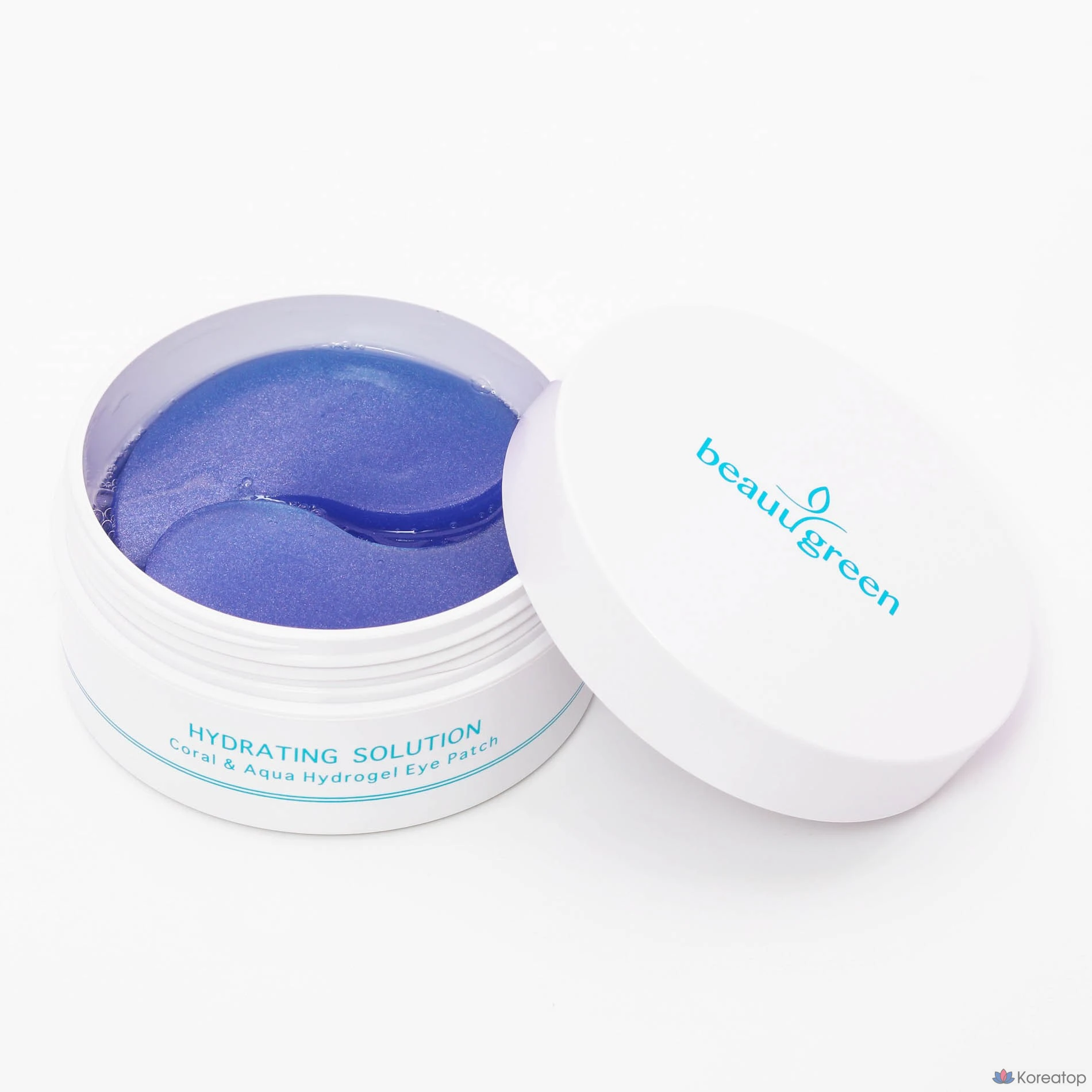 Гидрогелевые глазные патчи Beauugreen Coral Aqua, 60 листов, 1 упаковка, 2 упаковки по 60 листов., фото 4