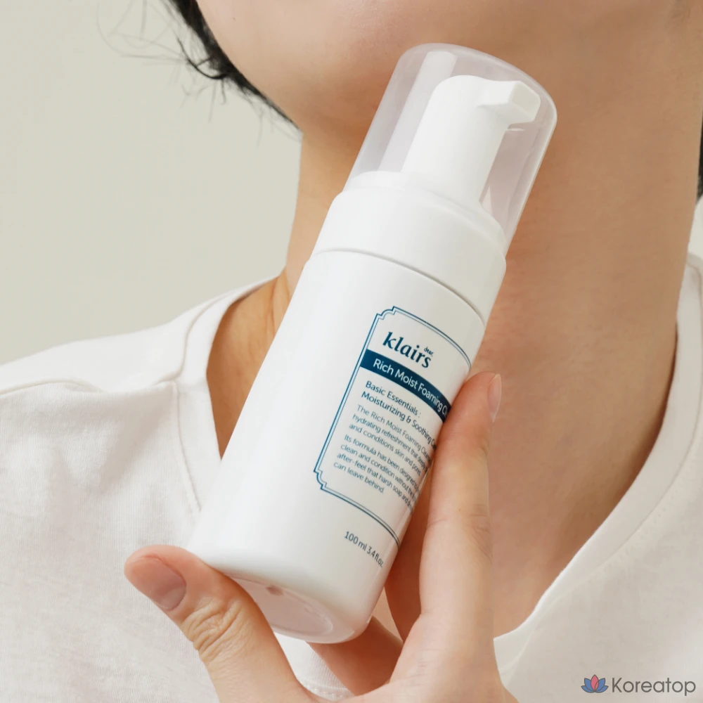 Пенка для умывания Dear, Klairs Rich Moist, 100 мл, 1 шт.