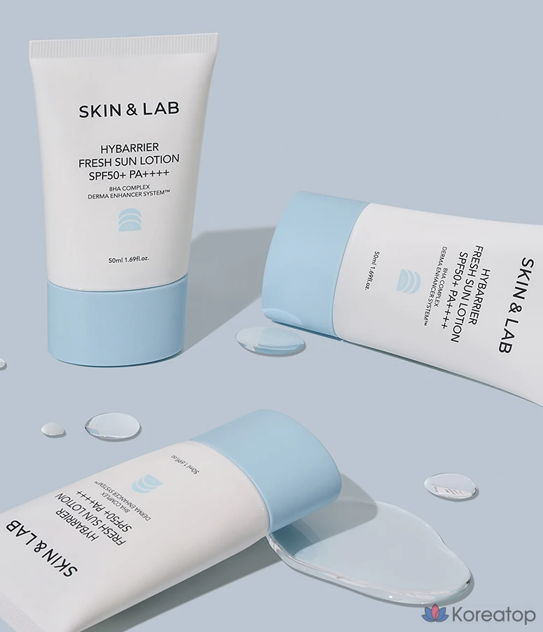 Солнцезащитный лосьон SKIN&amp;LAB High Barrier Fresh Sun Lotion SPF50+ PA++++, 50 мл, 1 шт.