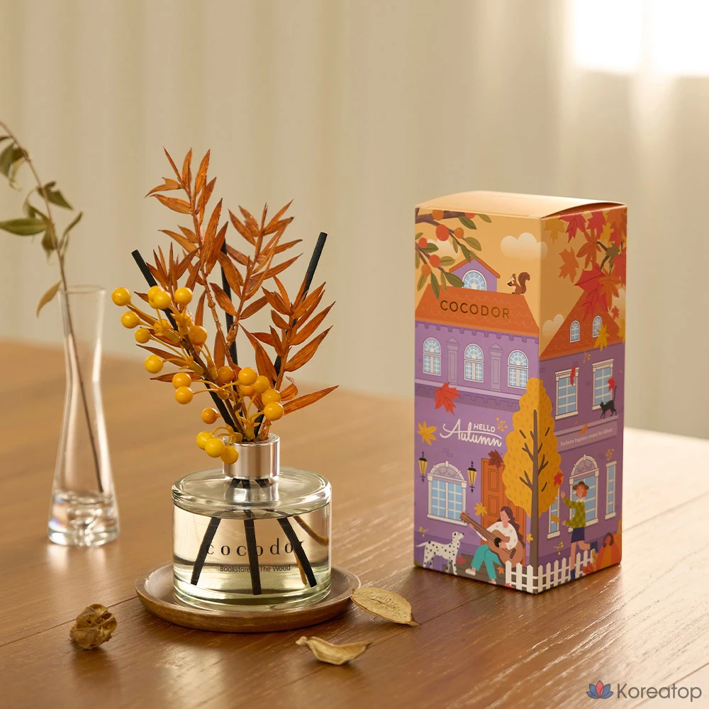 Диффузор для дома Cocodor Autumn Diffuser, Books in the Wood, 200 мл, 2 шт., фото 4