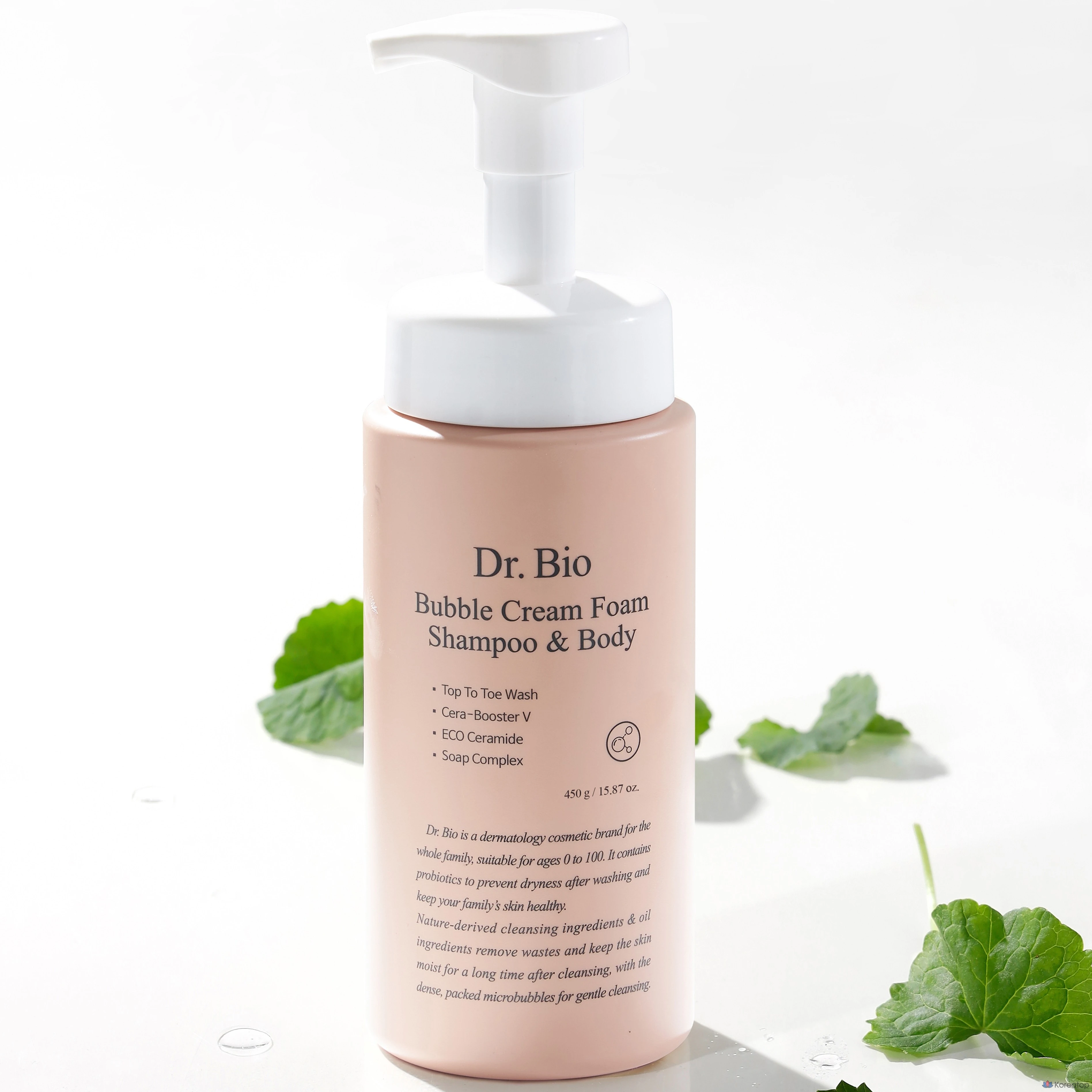 Шампунь и гель для душа Dr. Bio Bubble Cream Foam, 450 мл, 1 шт.