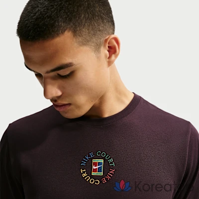 Футболка мужская Nike Court Dri-FIT Tennis T-Shirt, фото 3