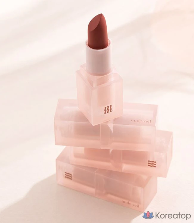 Помада MERZY Nude Veil, оттенок In the Base, 3,5 г, 1 шт., фото 6