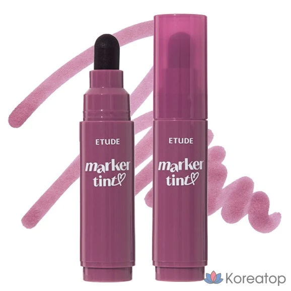 Маркеры Etude House Dear Darling, оттенок Black Current, 1 шт.