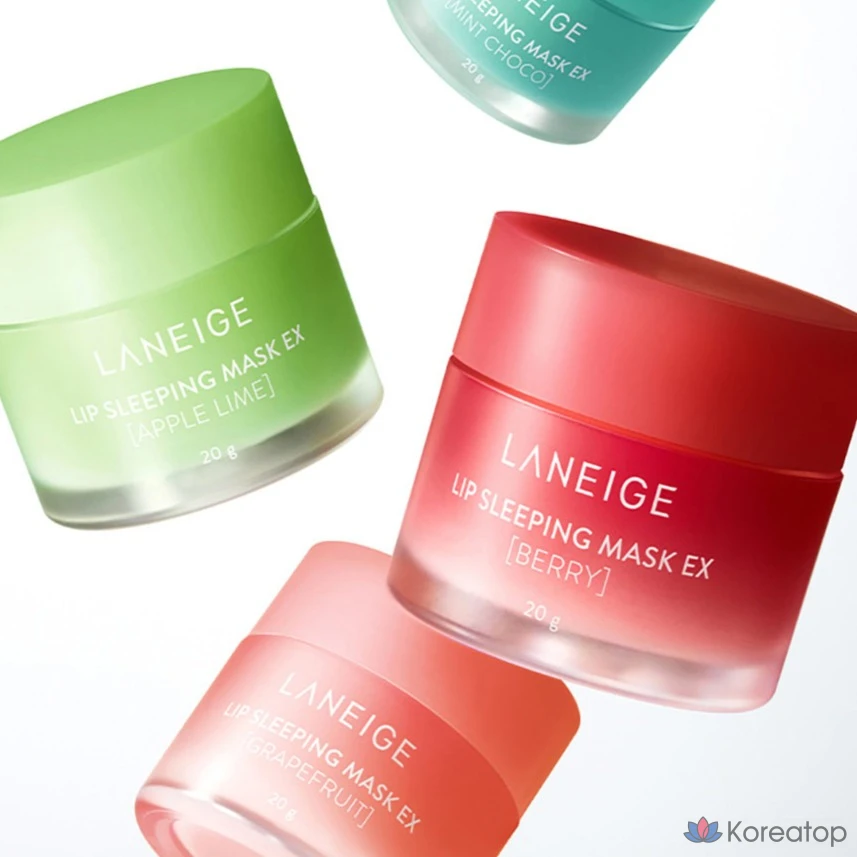 Набор для ухода за губами Laneige Lip Sleeping Mask Pack EX Berry Planning Set 20 г + 3 г, 1 упаковка, 1 шт.
