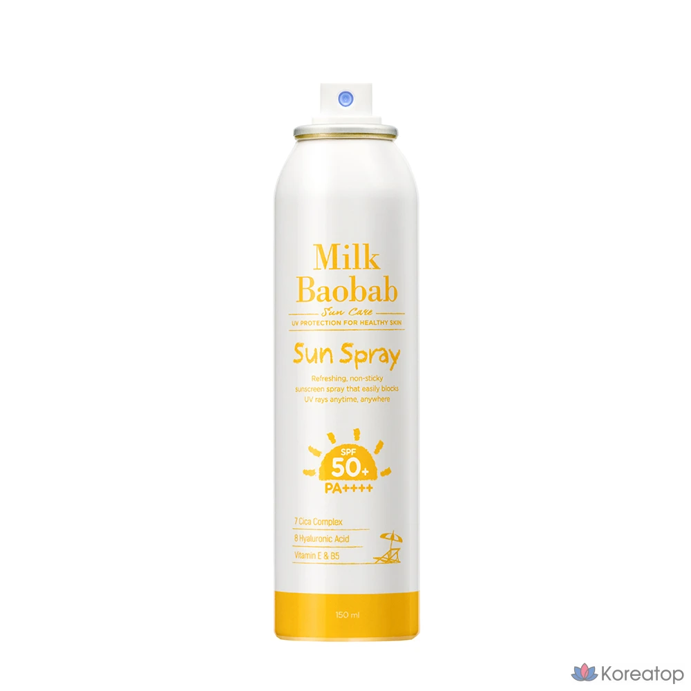 Солнцезащитный спрей Milk Baobab SPF50+ PA++++, 1 шт., 150 мл
