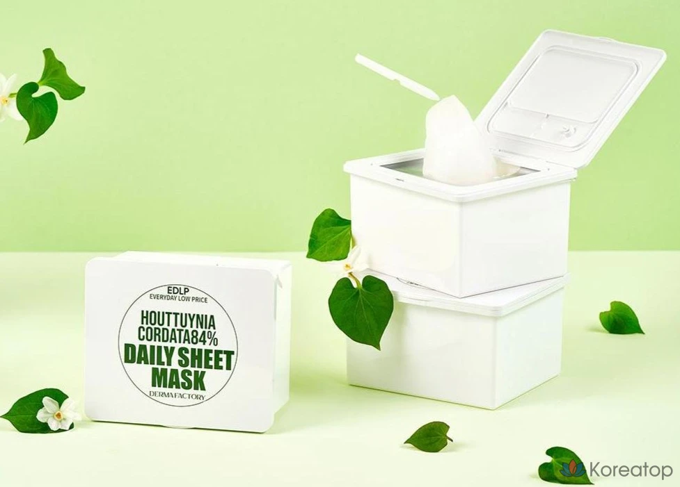 Тканевая маска для лица Derma Factory EDLP 84% Asungcho Daily Sheet Mask, 2 шт., фото 4