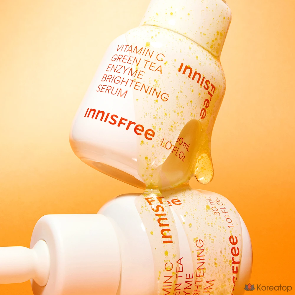Innisfree New Vita C Green Tea Enzyme Blemish Toning Serum, 30 мл, 1 шт., фото 8