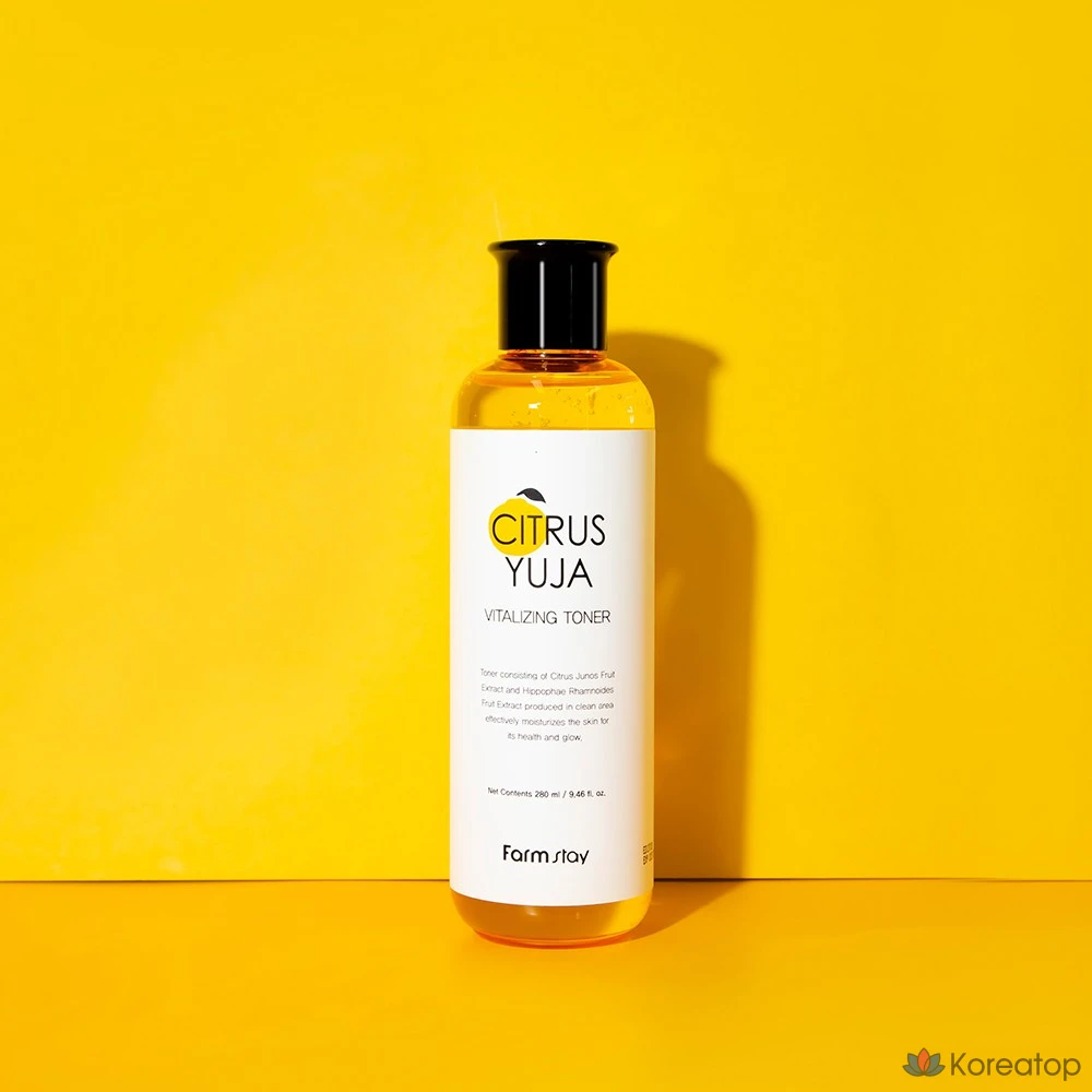 FarmStay Citrus Yuzu Vitalizing Toner, 280 мл, 1 шт.
