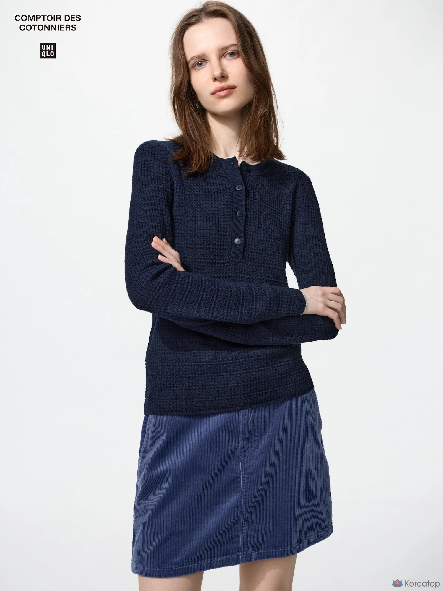 Юбка Uniqlo Corduroy Mini Skirt