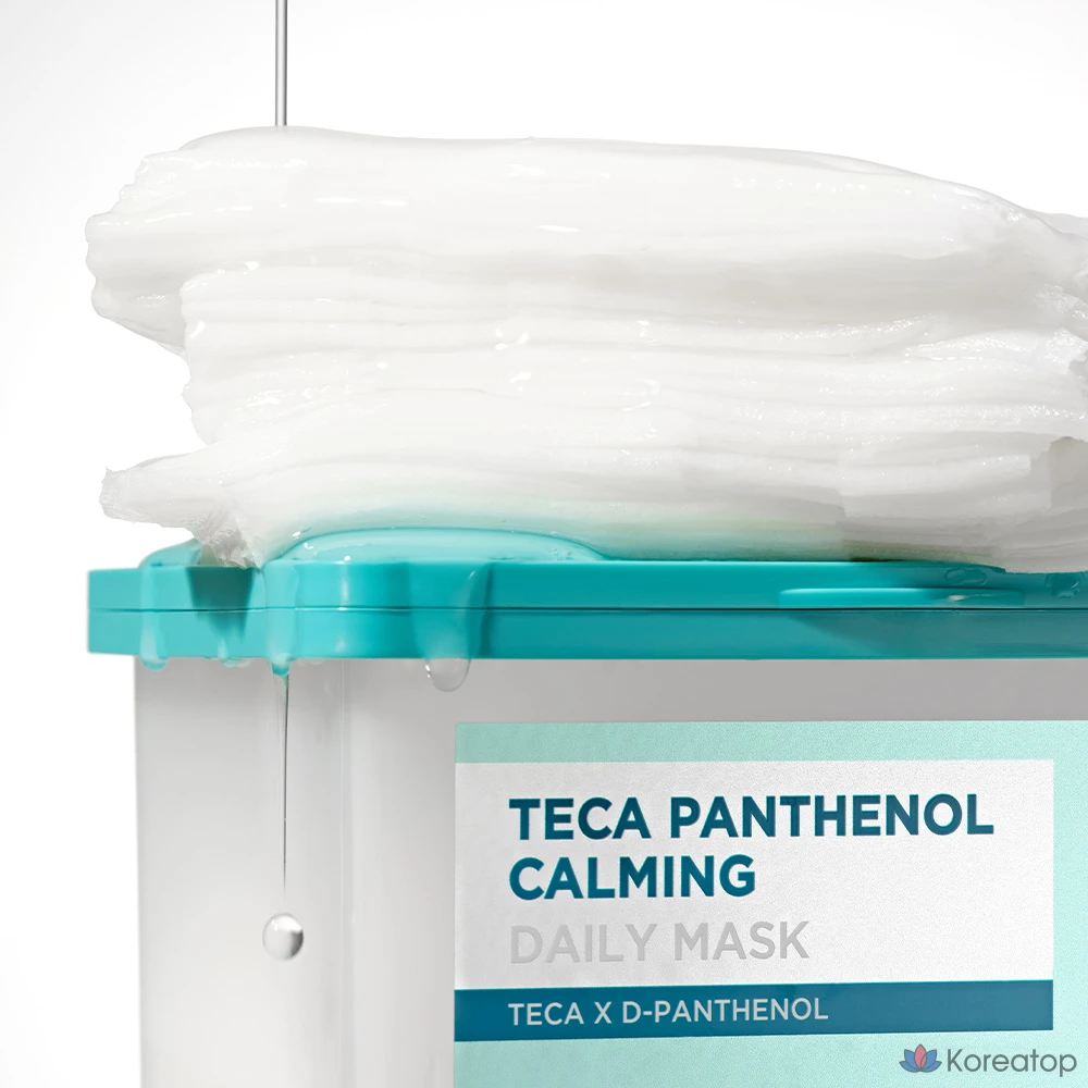 SNP Teca Di-Panthenol Успокаивающая ежедневная маска, 5 шт., 30 шт., фото 3