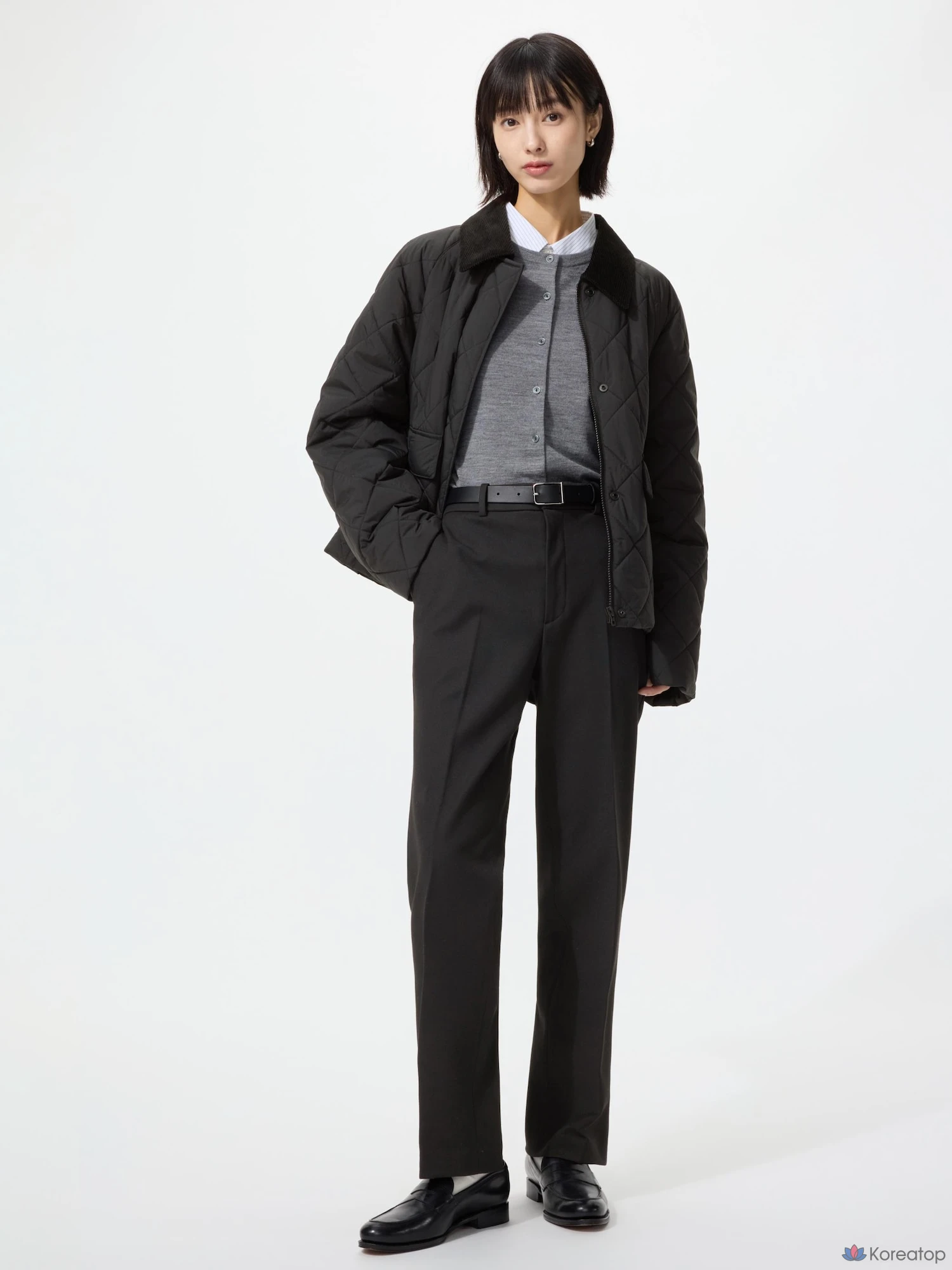 Брюки Uniqlo Warm Smart Straight Pants